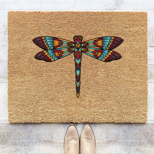 Discover Dragonfly (2) Coir Doormats