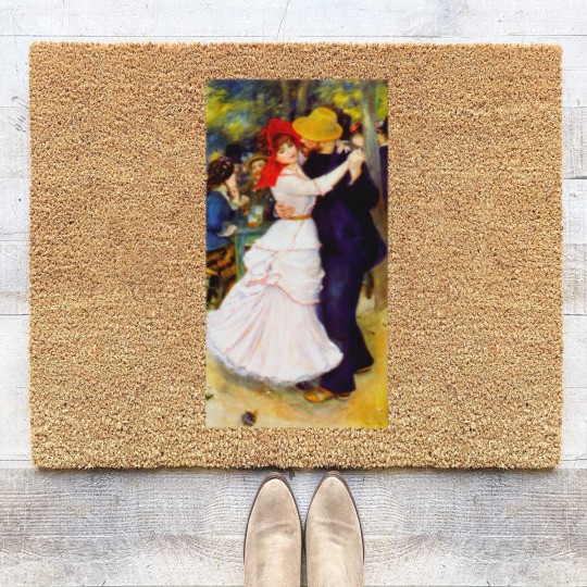 Discover Auguste Renoir - Dance At Bougival Coir Doormats