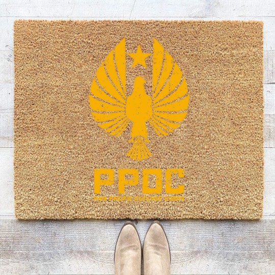 Discover Pan Pacific Defense Corps Sigil - Pacific Rim - Coir Doormats