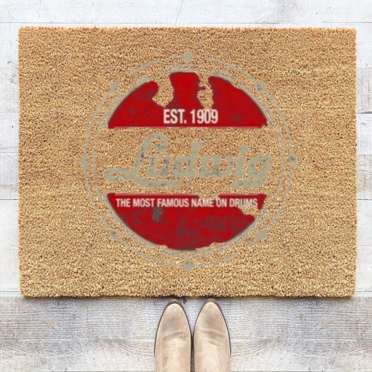 Discover Ludwig Drums Coir Doormats