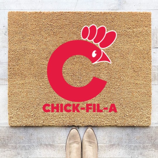 Discover Chick-fil-A fast food Coir Doormats