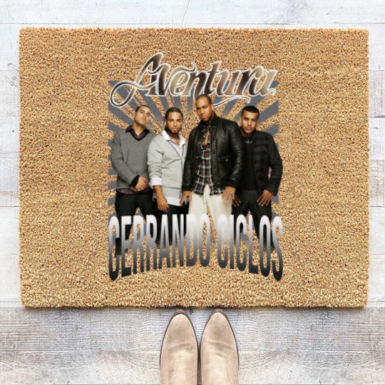 Discover 2024 Aventura Tour, Cerrando Ciclos Graphic Coir Doormats