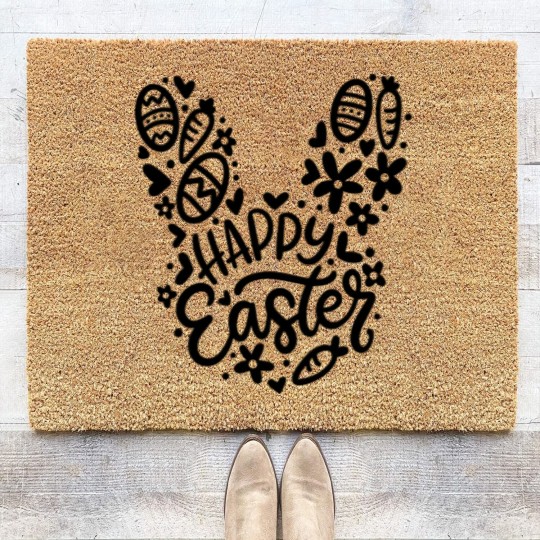 Discover Happy Easter Day Coir Doormats,Easter Day Coir Doormats,Cute Easter Coir Doormats