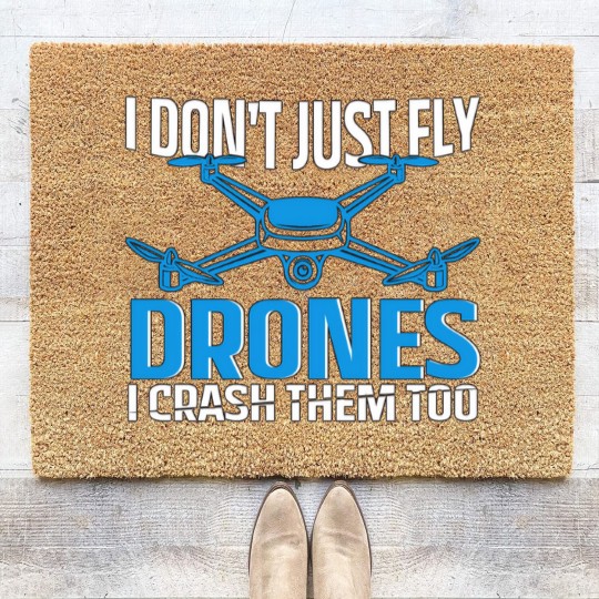 Discover drone Design for rc pilot | drones Coir Doormats