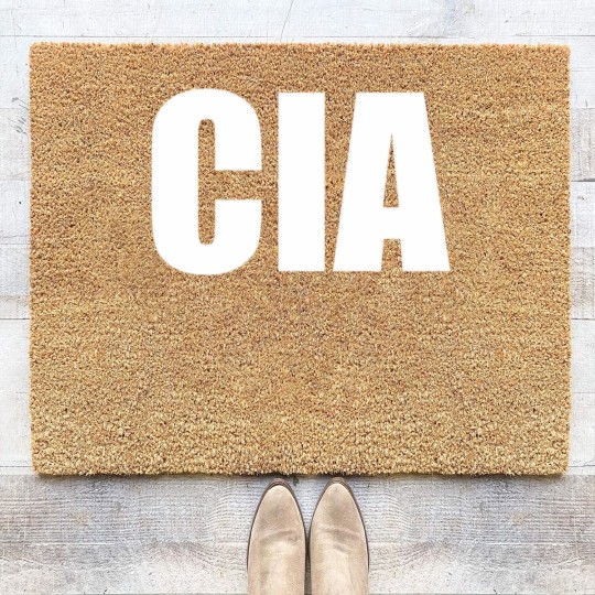 Discover Cia Central Intelligence Agency Coir Doormats