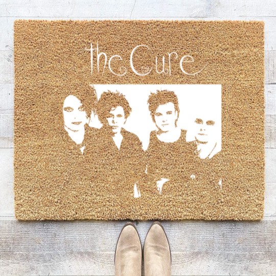 Discover The Cure, The Cure merch, cure, The Cure music, The Cure tour Coir Doormats
