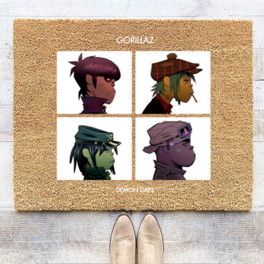 Discover Gorillaz Demon Days  Coir Doormats Coir Doormats