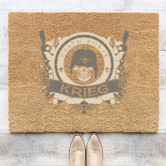 Discover Death Korps Krieg Coir Doormats