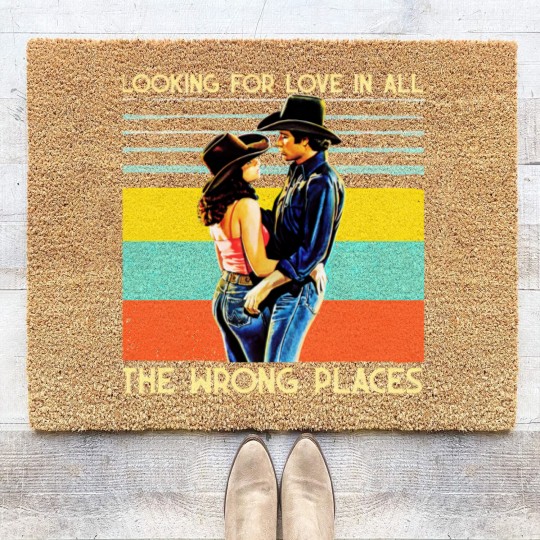Discover Mens Womens Urban The Movie Cowboy Graphic For Fans Cute jerboa Coir Doormats