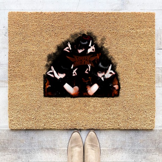 Discover Babymetal Coir Doormats, Babymetal Coir Doormats, Babymetal J-Pop Coir Doormats, Japanese J-pop Coir Doormats