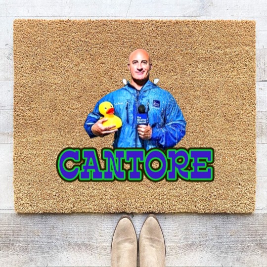 Discover Jim Cantore- The Weather Channel Coir Doormats