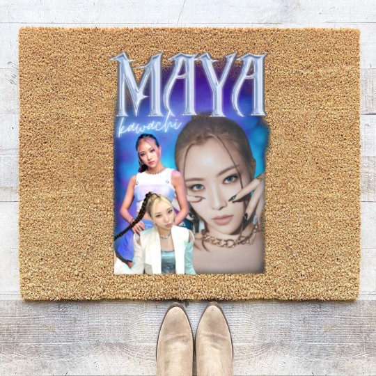 Discover XG Maya Retro graphic 90s Coir Doormats