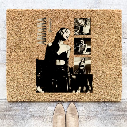 Discover Ariana American Singer Coir Doormats, Yours Truly Ariana, Ariana cloud, Ariana Coir Doormats