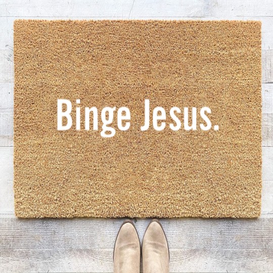Discover binge jesus Coir Doormats 2 Coir Doormats