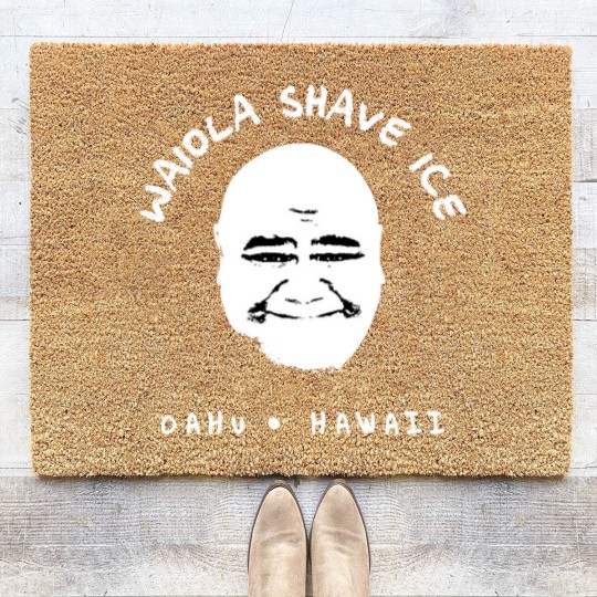 Discover Waiola Shave Ice - Kamekona - Coir Doormats