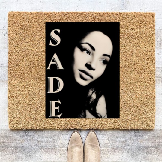Discover Color Sade Adu Gift fans Coir Doormats, Pop Music Sade Coir Doormats, Sade music Album Coir Doormats