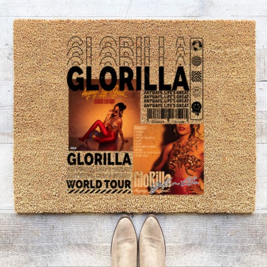 Discover Glorilla Rap Coir Doormats, Hiphop 90s Vintage Merch Hot 97 Summer Jam Tour 2023 Coir Doormats