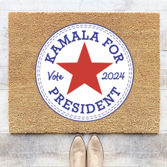 Discover Kamala Harris For President 2024 Coir Doormats