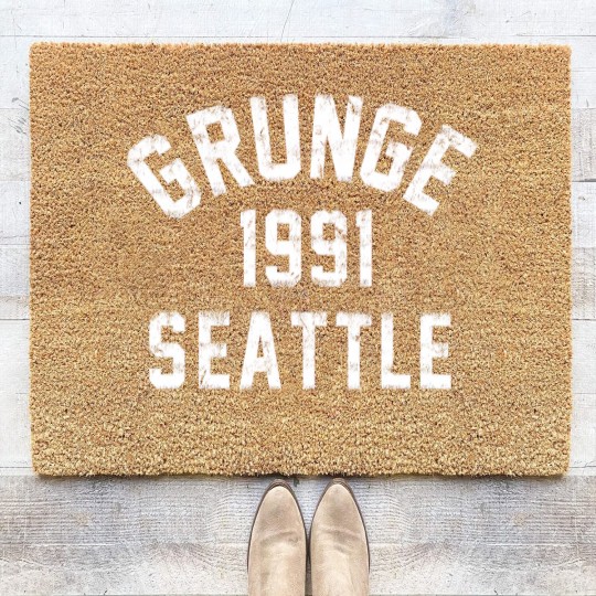 Discover 1991 Grunge Seattle - Grunge - Coir Doormats
