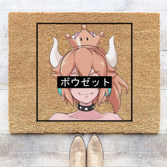 Discover Bowsette Coir Doormats