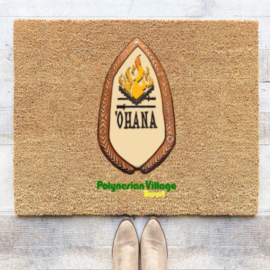Discover 'Ohana Restaurant Polynesian Village Resort - Ohana - Coir Doormats