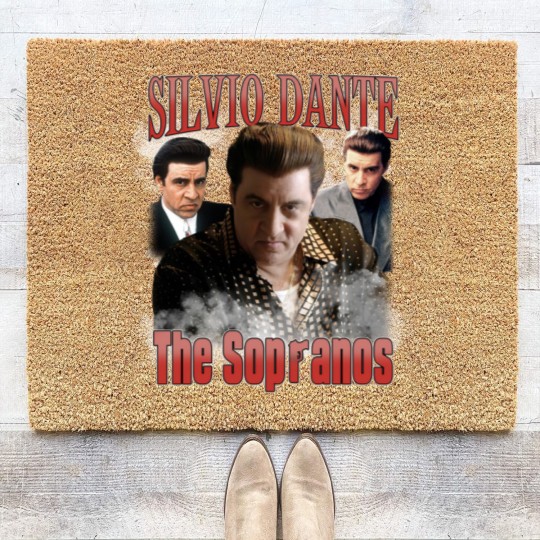Discover Silvio Dante Coir Doormats ,The Sopranos Homage Coir Doormats