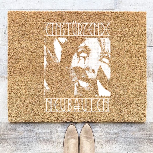 Discover Einstürzende Neubauten Original FanArt Design - Einsturzende Neubauten - Coir Doormats