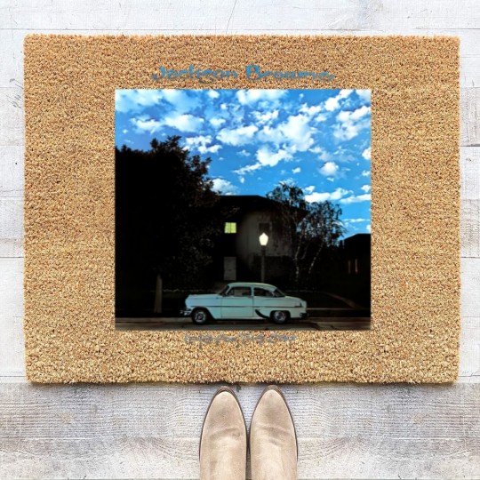 Discover Jackson Browne Late For The Sky American Singer Country Rock Coir Doormats