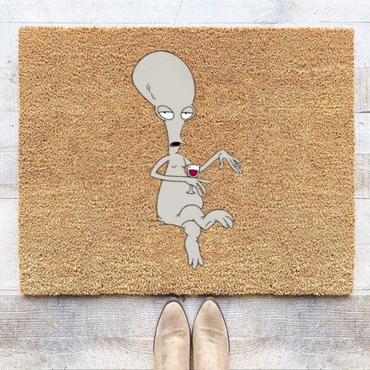 Discover roger american dad Coir Doormats