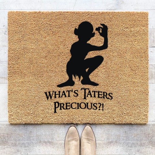 Discover What's Taters Precious! Coir Doormats