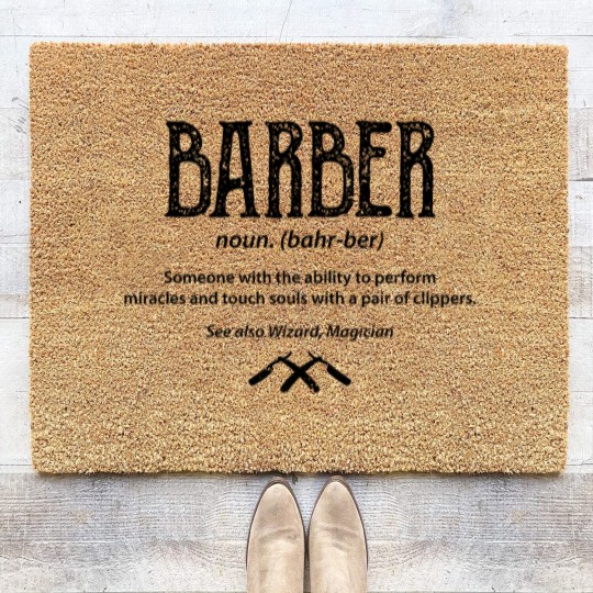 Discover Barber Definition - Barber Coir Doormats
