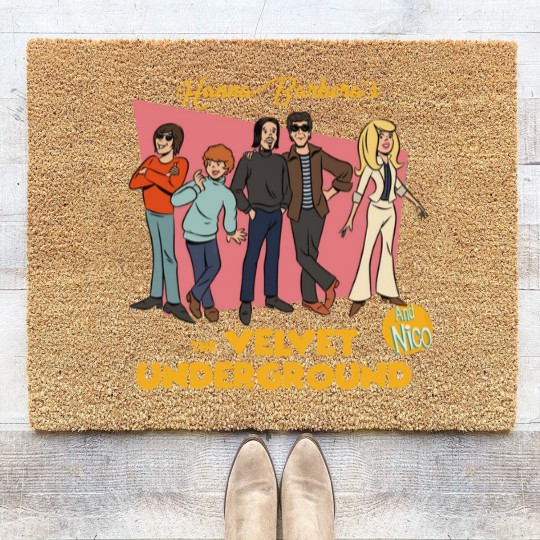 Discover The Velvet Underground And Nico Punk Rock Barberas The Velvet Underground And Nico Punk Rock Coir Doormats