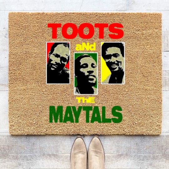 Discover Retro Vintage Toots And The Maytals Gift For Everyone Classic Coir Doormats