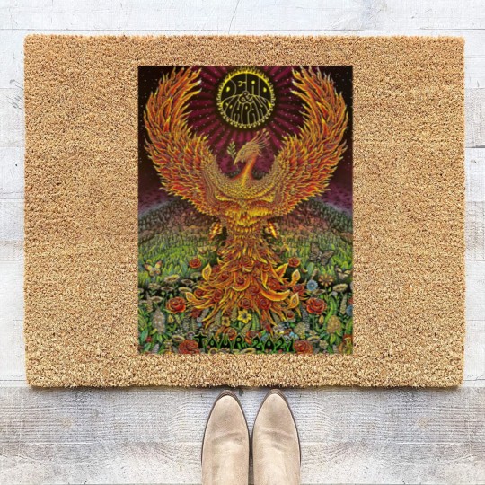 Discover Grateful Phoenix Dead Coir Doormats