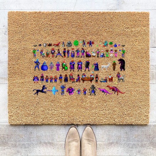 Discover Quest for Glory - Hero's Friends and Foes - Quest For Glory - Coir Doormats