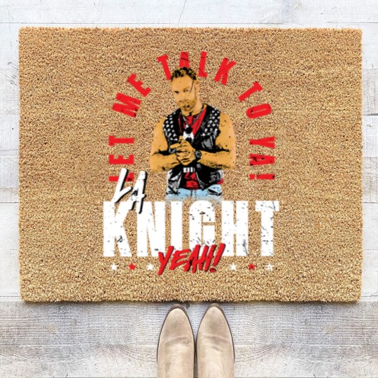 Discover LA Knight Let Me Talk To Ya Coir Doormats