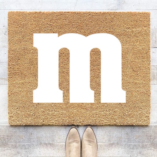 Discover Candy Matching Coir Doormats, M and M Candy Cosplay Coir Doormats, Candy Team Group Coir Doormats, Halloween Costume For Family Group Gift, Birthday Party Coir Doormats