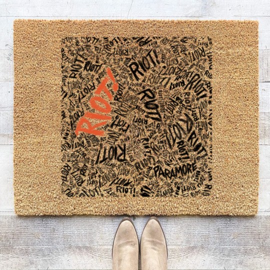 Discover Paramore Band Coir Doormats, Music band 2023 Tour Merch, Hayley Williams Band Coir Doormats