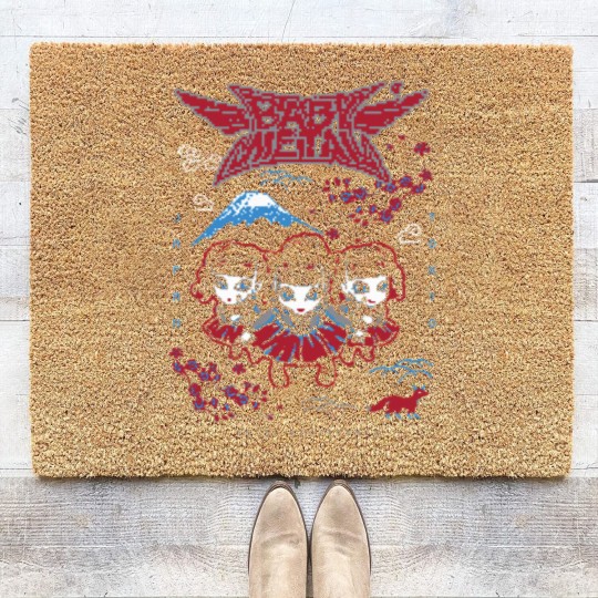 Discover Babymetal Unisex Coir Doormats: Pixel Tokyo