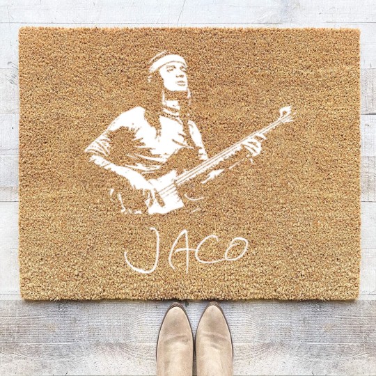 Discover Jaco Pastorius Jazz Musician Guitarist Coir Doormats