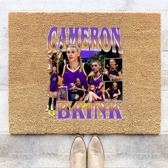 Discover Cameron Brinks Los Angeles Women's Basketball Coir Doormats