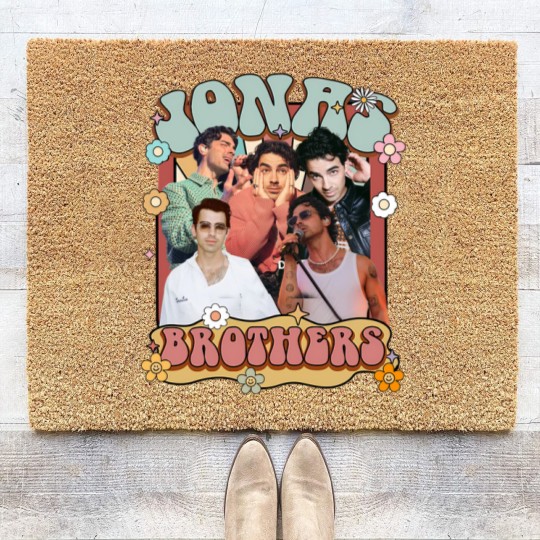 Discover Jonas Brothers Tour 2023 Coir Doormats, Jonas Brothers The Album Coir Doormats