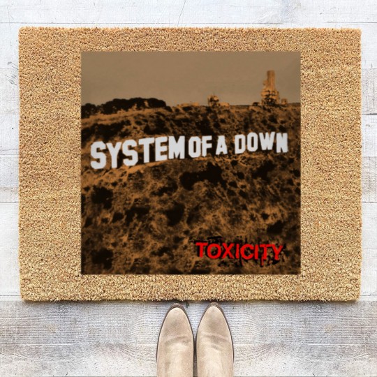 Discover Toxicity SYSTEM OF DOWN Coir Doormats