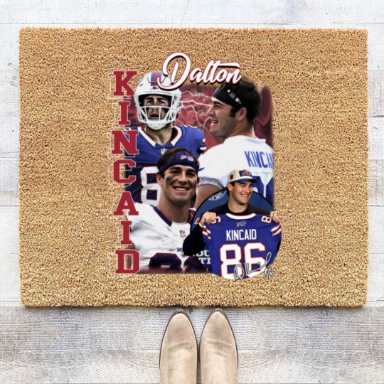 Discover Vintage Dalton Kincaid Coir Doormats, Football Coir Doormats, Classic 90s Graphic Coir Doormats