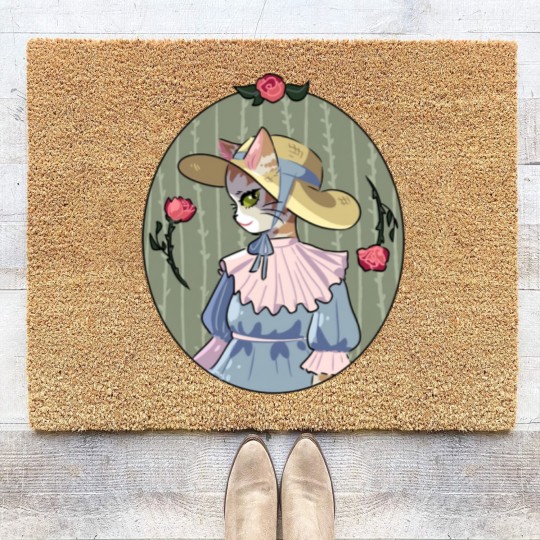 Discover Cat lady - Cat Lady - Coir Doormats