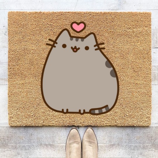 Discover Pusheen Kitten Cuteness Coir Doormats