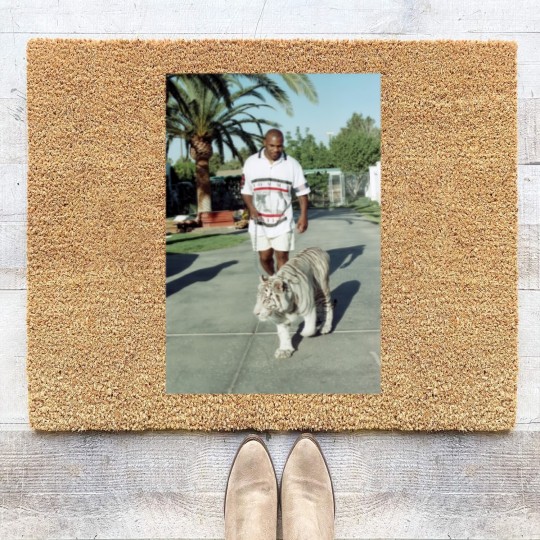 Discover Vintage Mike Tyson Iron Mike Coir Doormats - Mike Tyson Coir Doormats