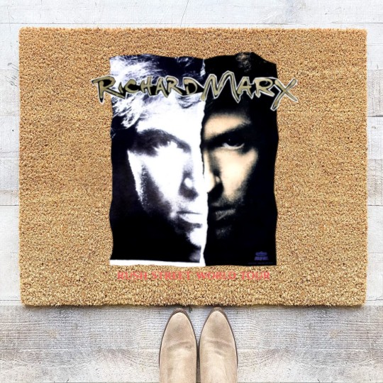 Discover Vintage 1992 Richard Marx Coir Doormats