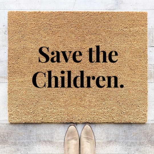 Discover Save The Children Coir Doormats