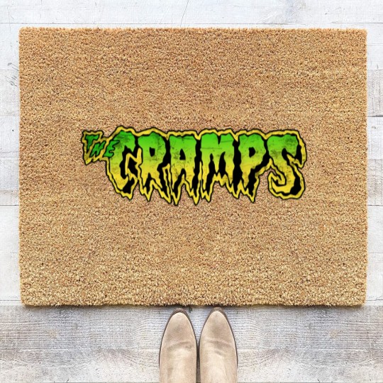 Discover the cramps logo Coir Doormats